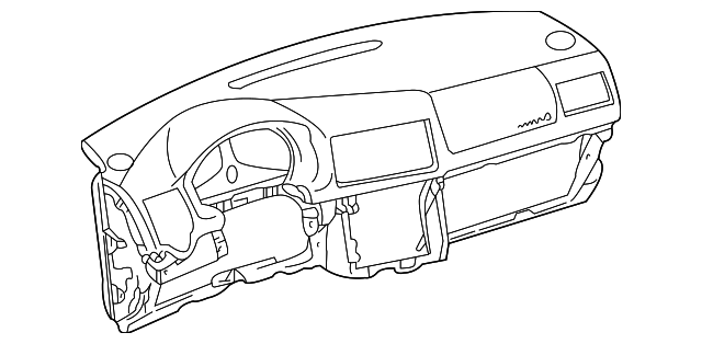 Instrument Panel 1J1-857-002-C-23F