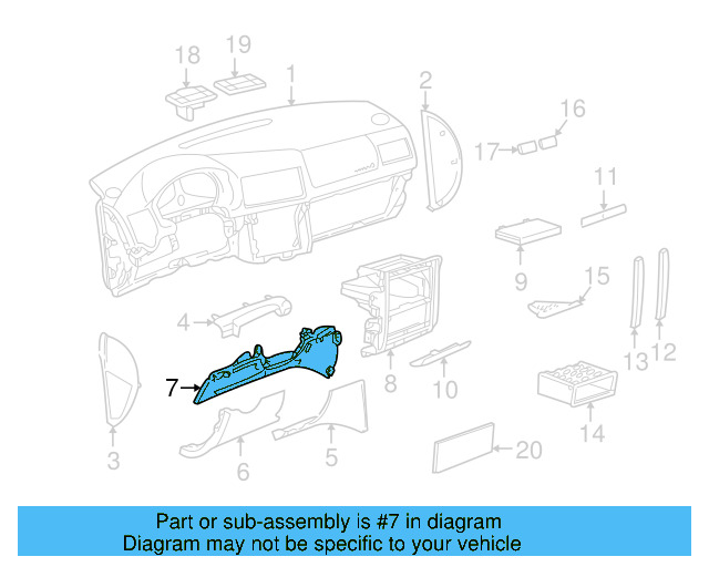 Mount Plate 1J1-858-381-A - View 3