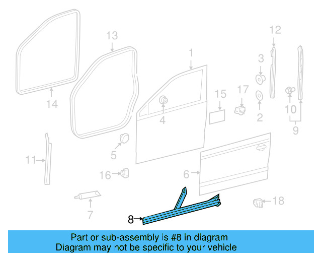 Impact Bar 1K5-831-506-C - View 7