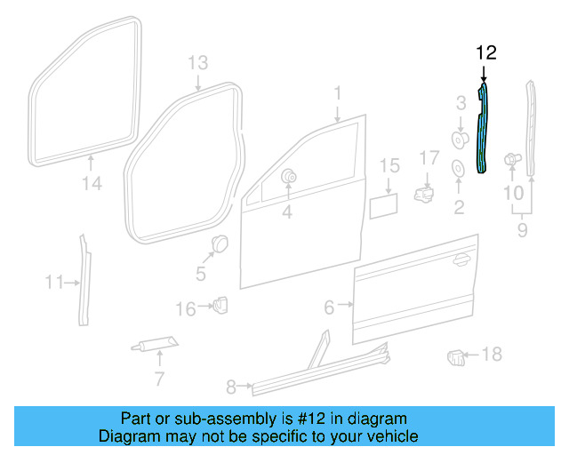 Rear Retainer 1K5-831-300-J - View 4
