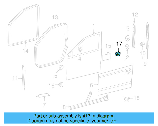 Door Panel Insulation 1K5-868-759-M