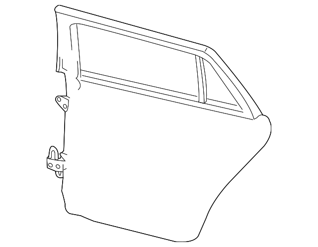 Door Frame Assembly 1K5-833-301-Q - View 2