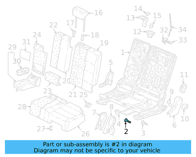 Impact Bar Bolt N-911-964-02 - View 8