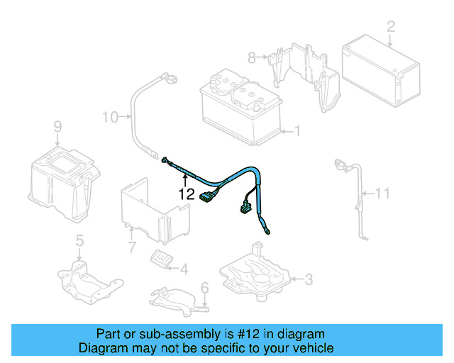 Wire Harness 1J0-971-349-FS - View 4
