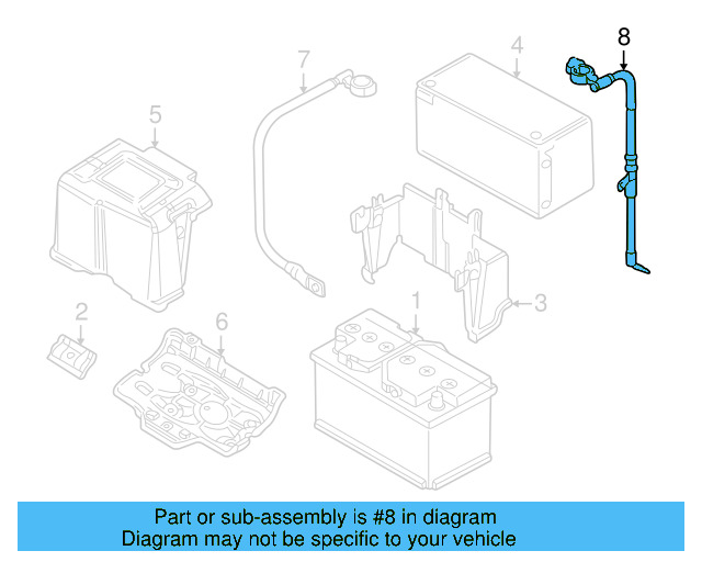 Positive Cable 1J0-971-228-S - View 7