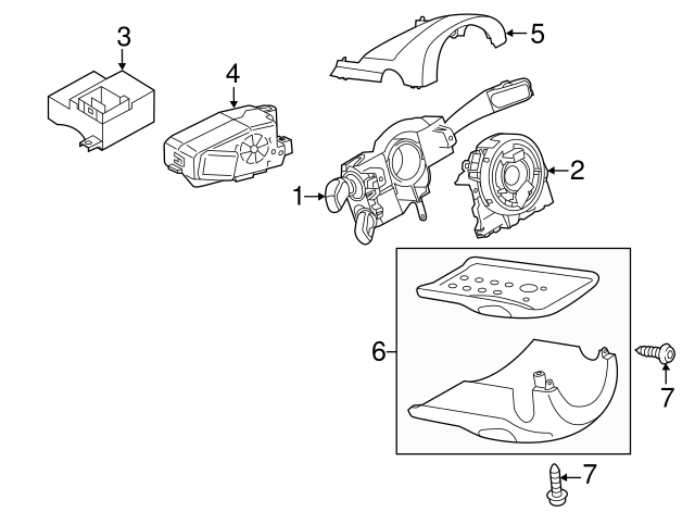 Side Trim Panel Screw N-906-986-06 - View 164
