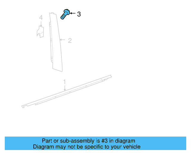Applique Screw N-909-868-02 - View 41