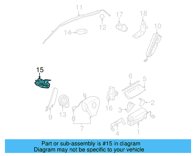 Head Air Bag 1J9-880-742-F