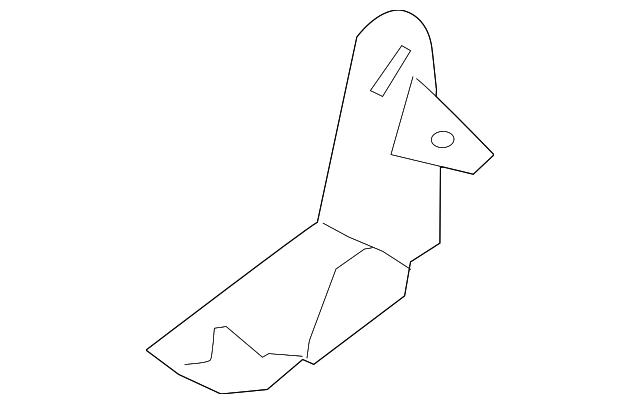 Side Impact Sens Rear Bracket 1K0-972-321 - View 5