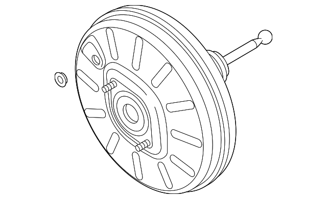 Power Brake Booster 5QM-614-106-D