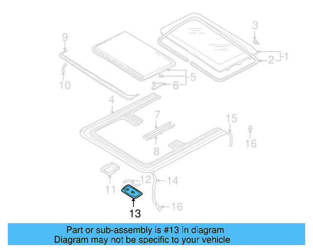 Motor Cover 1J0-877-829-A-2PK - View 8