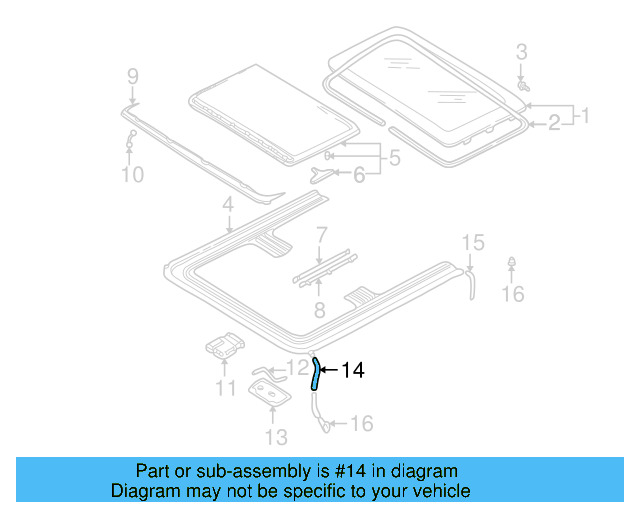 Drain Hose 1J0-877-231-A - View 17