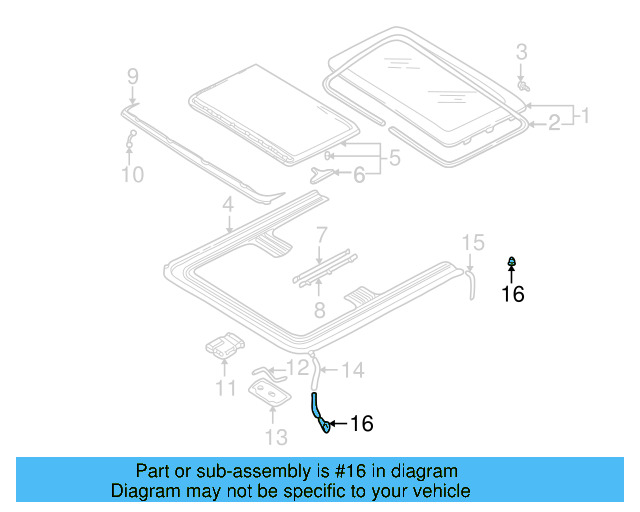 Grommet 1J0-877-242 - View 17