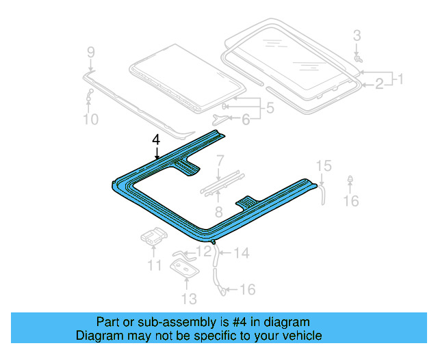 Frame 8L0-877-049-B - View 3