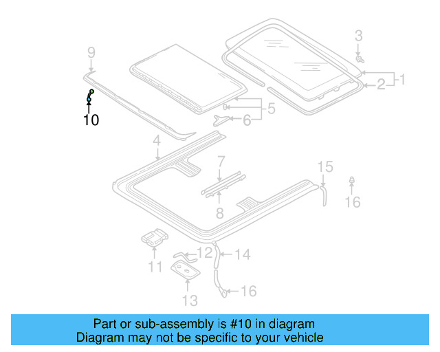 Air Deflector Spring 8T8-877-695 - View 2