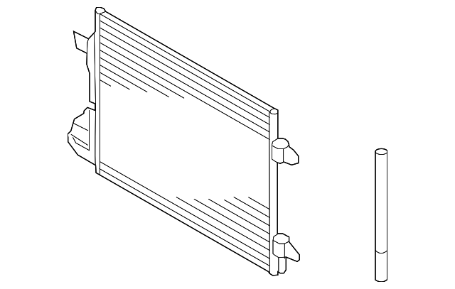 Center Grille 5N0-853-651-J-9B9 - View 12