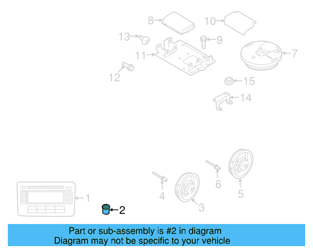CD Changer Buffer 3B0-035-343
