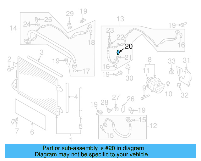 Pressure Sensor 1K0-959-126-E - View 47