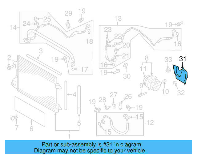 Heat Shield 5N0-820-897 - View 4