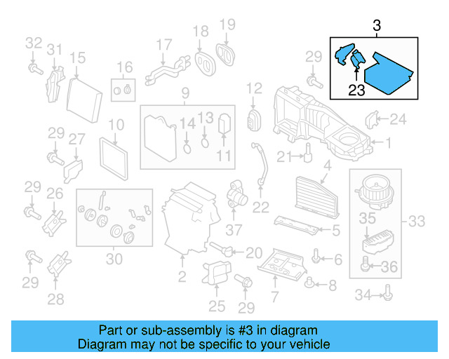Intake Duct 3C0-898-304-D - View 37