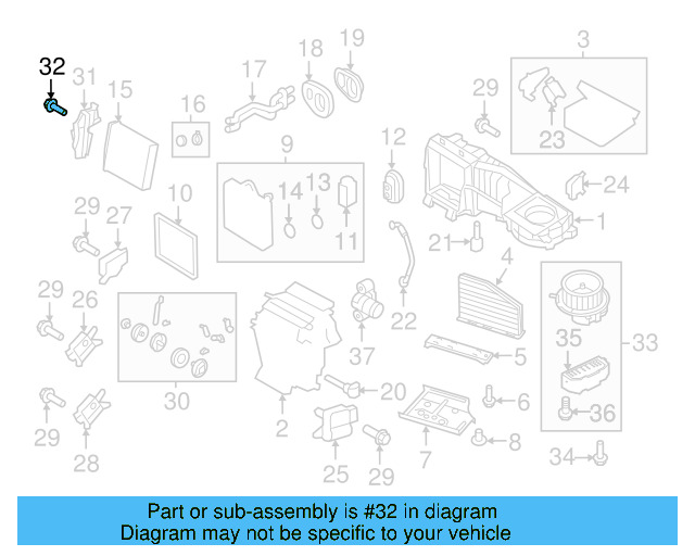 Fan & Motor Screw N-104-241-02 - View 21