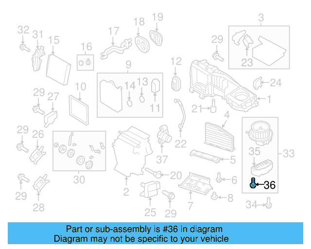 Fan & Motor Screw N-104-241-02 - View 2