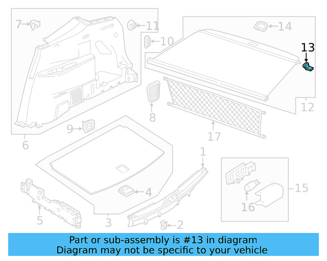 O'head Lamp Bulb N-017-753-5 - View 145