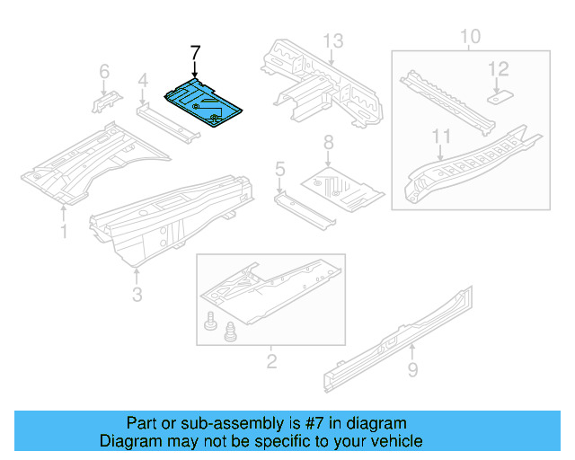 Floor Extension 7P0-803-206 - View 4