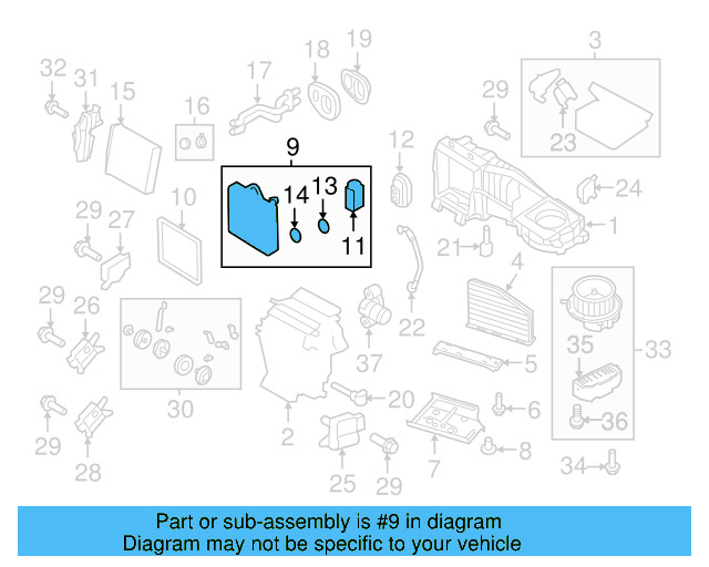 Evaporator Core 1K1-820-103-E - View 36
