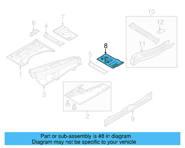 Floor Extension 7P0-803-205 - View 3