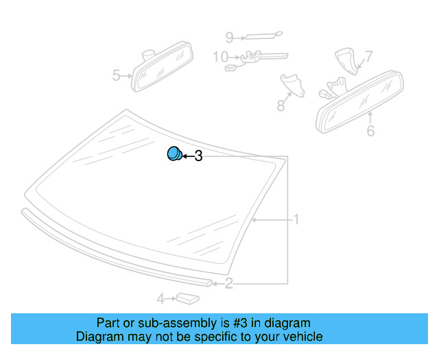 Mirror Support 6N0-845-543 - View 18