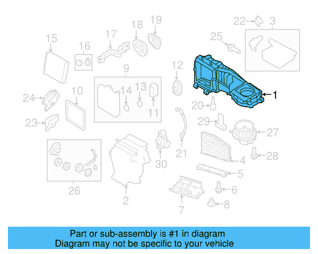 HVAC Unit Case 1K1-820-007-A - View 22
