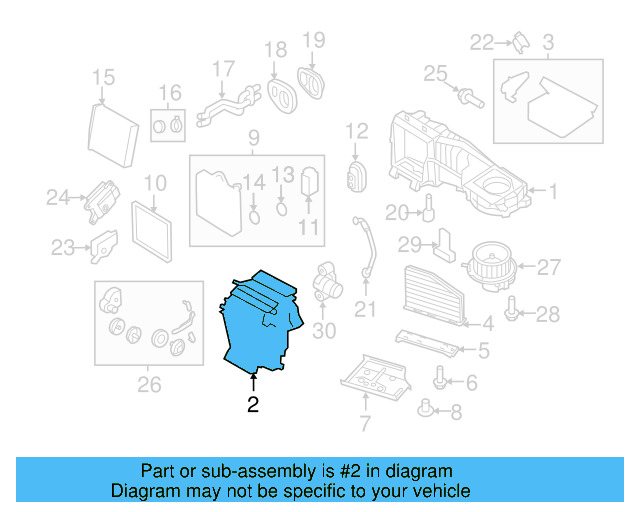 Instrument Panel Air Duct 1K1-820-353-C - View 38