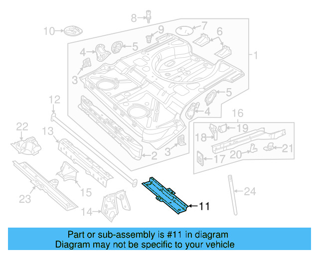 Cross Tube 5C3-807-760