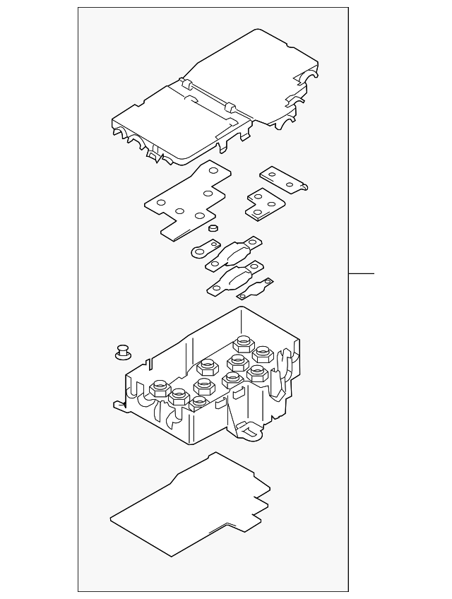 Fuse & Relay Box 3D0-937-499-B