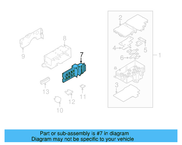 Fuse Box 3D2-937-495 - View 3