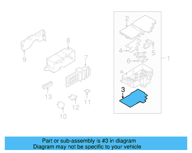 Lower Cover 3D0-937-619-K - View 8
