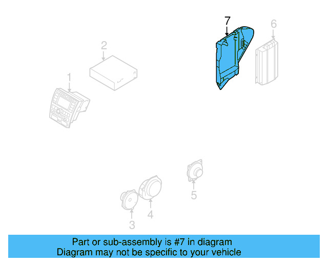 Amplifier Bracket 3D0-035-209-F - View 3