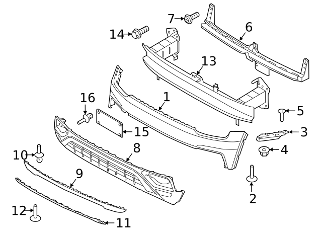 Quarter Panel Splash Shield Nut N-907-579-01 - View 72