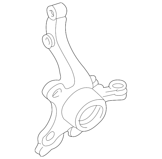 Steering Knuckle 357-407-255-C - View 2