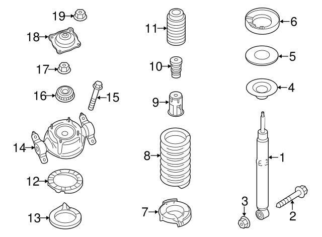 Mount Bracket Bolt WHT-003-792