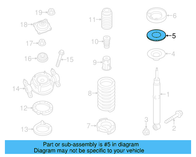 Lower Seat Washer WHT-005-267 - View 7