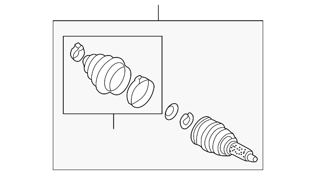 Outer Joint Assembly JZW-498-340-BX - View 2