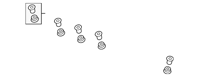 Wiper Linkage Mount Kit 7L0-998-754 - View 7