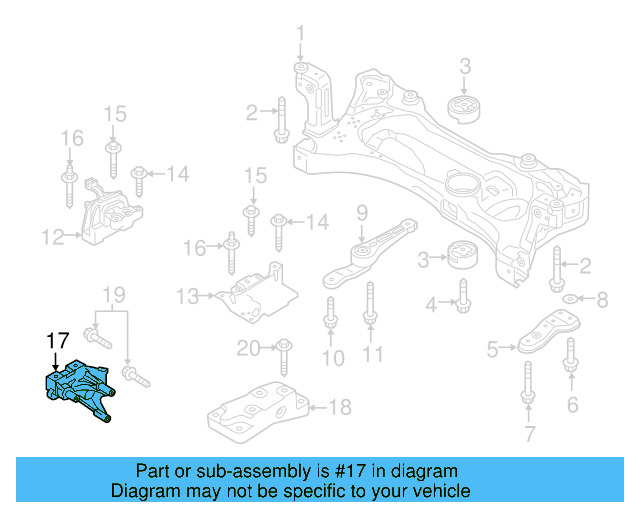 Support Bracket 06K-199-207-A - View 39