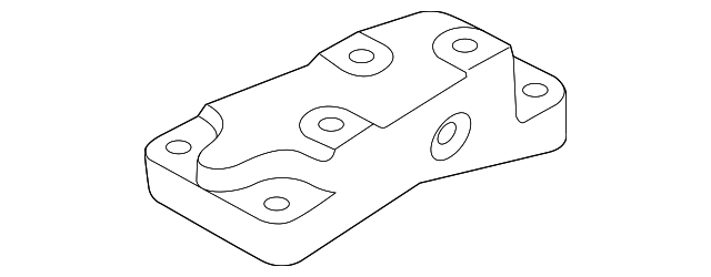 Trans Mount Lower Bracket 1K0-199-117-CD - View 43