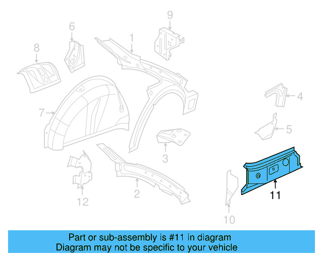 Side Bracket 5C5-813-088 - View 6