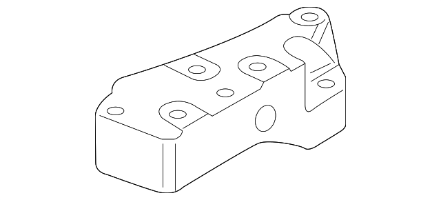 Trans Mount Lower Bracket 1K0-199-117-CD - View 64