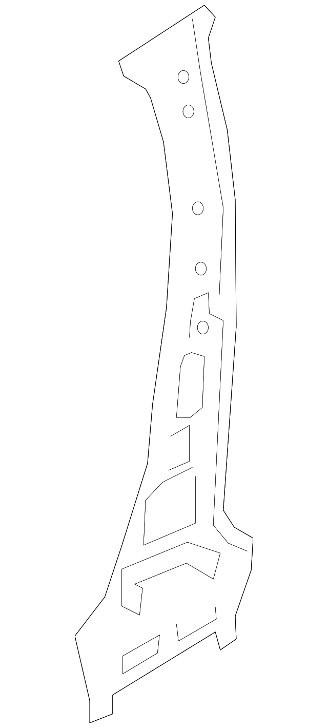 Pillar Reinforced 561-809-443-A - View 4