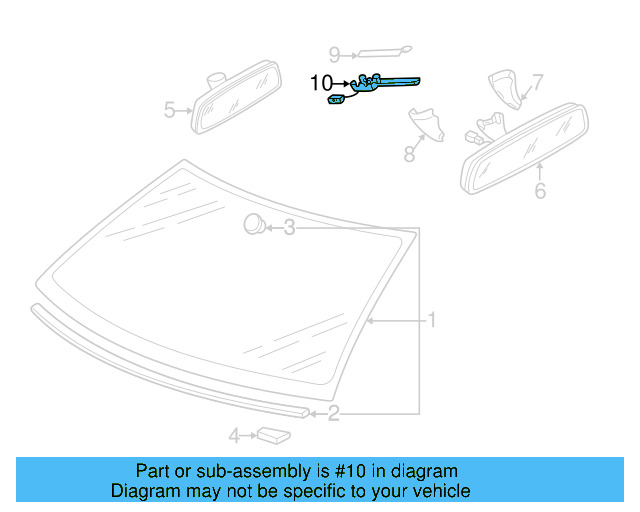 Lower Cover 3B0-857-591-A-8YS - View 7